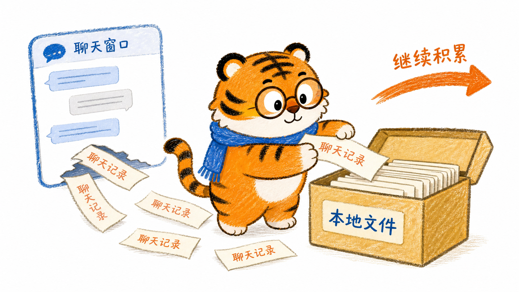 把聊天记录变成本地文件